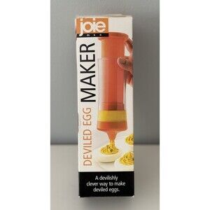 Joie MSC Deviled Egg Maker BPA Free Dishwasher Safe Easy Holiday Prep New!